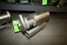 WCB 1 hp Centrifugal Pump, Model C114 with 1-1/2