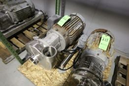 Tri-Clover Type 25 hp Centrifugal Pump with 4