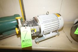 Tri-Clover Type 5 hp Centrifugal Pump with 2