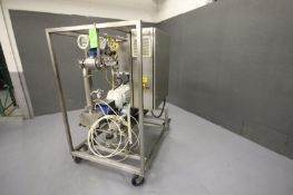 Viking Positive Displacement Pump and Flow Metering Skid System, (1) Model S3S and (1) Model S1M