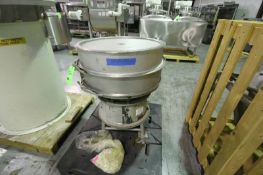 Sweco Single Deck Vibro-Energy Screener, Model LS30S666, S/N LS30-98131 with 1/2 hp, 1200 RPM Motor,