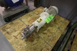 Bran Lubbe 5 hp Pump, Type KMF-8, Machine #A8597 with 1-1/2