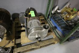 Tri-Clover Type Aprox. 20 hp Centrifugal Pump with 4