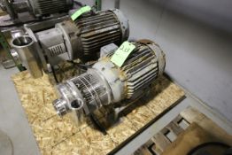 Tri-Clover Type Aprox. 20 hp Centrifugal Pump with 4