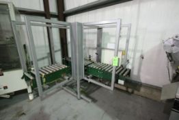 90 Degree Power Roller Case Conveyor Orienter with 15