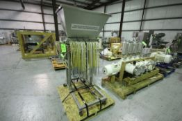 Hinds-Bock 23-Valve S/S Pouch Filler, M/N 24P-01, S/N 3279, On Portable S/S Frame, 22