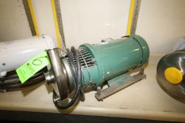 Tri-Clover 5 hp Centrifugal Pump, Model 216 with 2