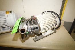 Tri-Clover Type 5 hp Centrifugal Pump with 2