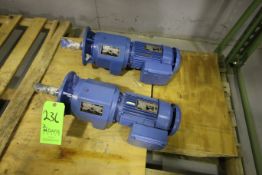 New 3-1/4 hp SEW Drive Motors, Type RF630T80K4C, Motor #DF680K4C