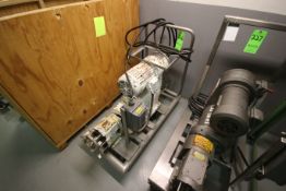 Waukesha Positive Displacement Pump Head, Size 030, SN 122062 with Reliance 3 hp Variable Speed