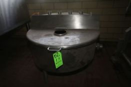 S/S Balance Tank, Dimensions: 34