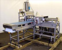 Marchant Schmidt Pneumatic Cheese Cubing Machine, Model MS80. Machine is rated at speeds up to 10,0