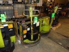 353 CLARK Electric Pallet Jack, 4000lb capacity - Model #P60C, Serial # P465-0284-5730FA -- (LOCATED