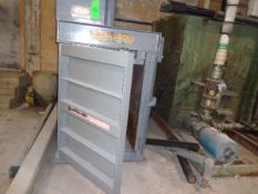 Hydraulic Drum Crusher (LOCATED IN IOWA, RIGGING INCLUDED WITH SALE PRICE)***EUSA**