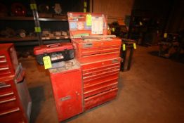 Snap-On Portable 10-Drawer Tool Box with Additional Craftsman Tool Box