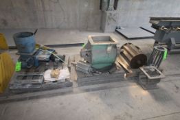 Assorted Rotary Valves and Valve Parts on (3) Pallets includes W & W Meyer and Sons and Sento 3