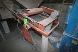 Midwestern Industrial Universal Vibrating Screen, S/N 1749 with 1/4 hp Motor and Mounted on Portable