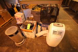 (8) Pcs. - Assorted Fans and Heaters