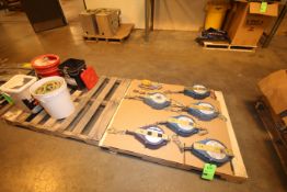 (6) DBI/Sala Sealed Block Safety SRL, Model L4451C-50, (1) Crosby/Western Pulley, Model 221-5 and