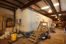 Aprox. 37 ft. x 10 ft. 3-Room Office Trailer with (2) Doors, Stairs, AC and Heated, Electrical Power