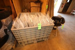 Collapsible Plastic Tote with Cages