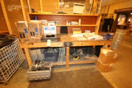 Assorted Filters, Spark Plugs, Machine Parts, Dwyer Manometers and Hardware (NOTE: Bench Not