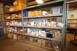 Contents of Cage includes: Floor Polisher, Miscellaneous Degreasers, Mold Degreasers, Gloves, Ear