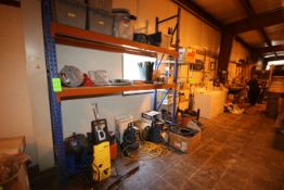 Assorted Hepa Vacs and Shop Vacs with Accessories including Filters and Power Washer (NOTE: Racks