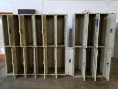 6-Section Locker Set, 72