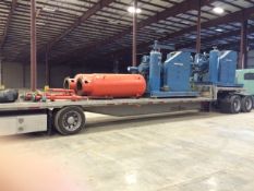 Ingersol Rand High Pressure Booster Air Compressor, Model #7&4x7 PHE-NL BSTR, S/N 7338, FAD 800 CF