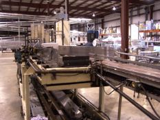 Hartness 825 Case Packer, Model 825, S/N 8-413, 480 Volts, 3 Phase, 60 Hertz, 45in Bottle Chain
