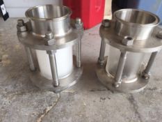 (2) Tri-Clamp Sight Glass, 2” and 3” (Located in Florida #66D)