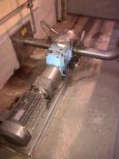 Waukesha Positive Displacement Pump, Model 060U1 0901-11, S/N 1000002702490, 7.5HP, 3in IN 3in