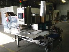 Delkor Spotpak Top Load Case Packer, Model SP-RH-SL, S/N SP-2059, Robust Gantry Style Pick-and-Place