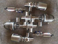 Cherry Burrell Air-Valves, Tri- Clover Air-Valves and (1) Ball Check Valve (Located in Florida #66C)