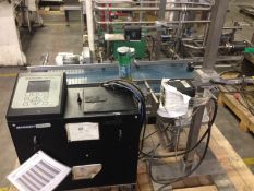 Markem Ink Jet Coder Cases, Model 5000, S/N 662089, Includes Intralox Case Conveyor 20in x