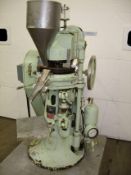 Stokes DS3 Tablet Press - Model: DS3, 3 Hp, 3 Ph, 60 Hz, 208-220/440V, 15-Station. As shown in