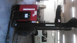 Raymond 3,000 lb. Narrow Isle Electric Forklift, M/N EAS DR30TT, S/N DZ-A-9810338, 2640 Hours (