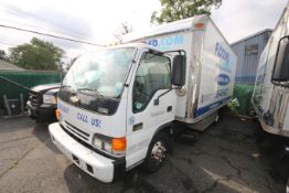 2003 Chevy Isuzu W4500 Service Box Truck, VIN #JALC4B14647002457 with Isuzu Turbo Cooled Diesel