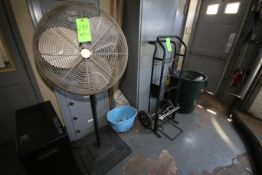 (2) Pcs. - Dri-Eaz 2-Wheel Unimover and Pedestal Fan