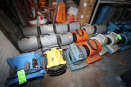 (21) Pcs. - Assorted Dri-Eaz, Harloff, Castex & Other TurboDryer Air Movers, Dri-Eaz Ace Vertical