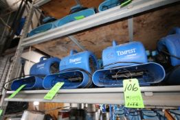 Matrix Tempest TurboDryer Air Movers (Unit #63, #64, #65, #105, #109 & #112)
