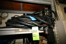 Assorted Electrical Cables Utilized for Distribution Centers (Item #111, #112 and #113) includes