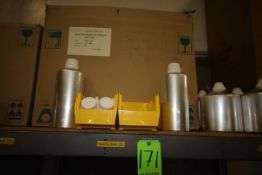 Aluminum Bottles, Aprox. 9