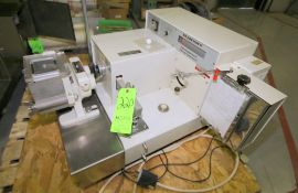 CW Brabender Farinograph Resistograph, Model FA/R-2, S/N 186509, 5 hp, 31.5/63 RPM, 230 V, 3 Phase