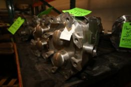 WCB Positive Displacement Pump Head, M/N 030, S/N 219727-98, 1 1/2