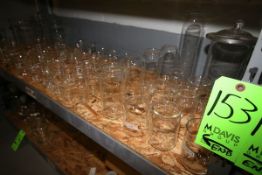 Lot of Assorted Pyrex and VWR Lab Beakers, 50 mL-3500 mL, Includes Labconco Glass Jars