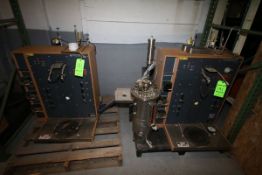 New Brunswick Batch/Continuous Bioreator, M/N SF116, S/N 090922869, 090922871, 090922870,