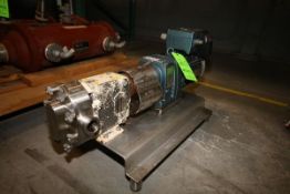 WCB Positive Displacement Pump, M/N 018, S/N 254656-00, with 1 1/2