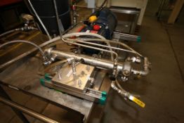 Wanner Engineering Hydra-Cell Positive Displacement Pump, M/N M03BASGSSHA, S/N 225489, S/S Design (